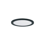 5" LED Wafer Surface Mount, 930 Lumens, 10W, 3000K CCT, 120-277V, ELV Dimming, Black, White, Bronze, or Satin Nickle Finish