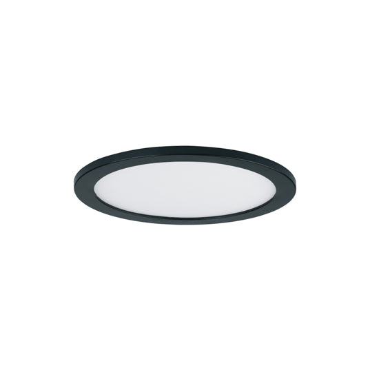 7" LED Wafer Surface Mount, 1,250 Lumens, 15W, 3000K CCT, 120-277V, Black, White, Bronze, or Satin Nickle Finish