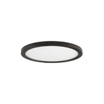 7" LED Wafer Surface Mount, 1,250 Lumens, 15W, 3000K CCT, 120-277V, Black, White, Bronze, or Satin Nickle Finish