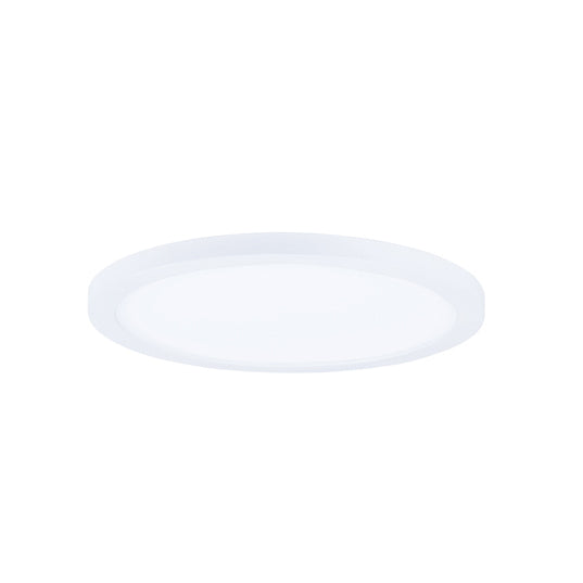 9" LED Wafer Surface Mount, 2,250 Lumens, 20W, 3000K CCT, 120-277V, 0-10V Dimming, White Finish