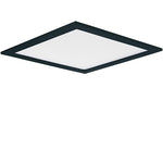 9" LED Square Wafer Surface Mount, 2,250 Lumens, 20W, 3000K CCT, 120-277V, Black, White, Bronze, or Satin Nickle Finish