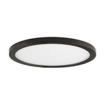 15" LED Wafer Surface Mount, 3,000 Lumens, 30W, 3000K CCT, 120V, Black, White, Bronze, or Satin Nickle Finish