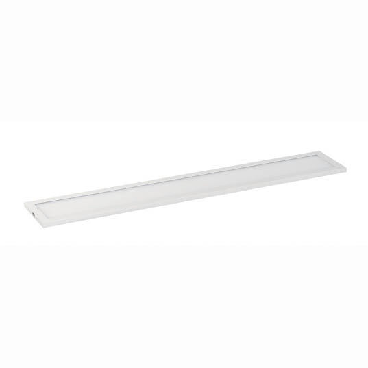 Wafer LED 4.75"x24" Linear Flush Mount, 1,600 Lumens, 120-277V, 36W, 4000K CCT, White Finish