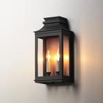 Savannah VX 2-Light Outdoor Sconce, Antique Copper / Black Oxide or Black Oxide