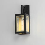 Neoclass 1-Light Outdoor Sconce, Black / Gold or White / Gold