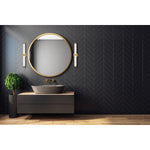 LED Vanity, 1920 Lumens, Brushed Gold Finish, 120V