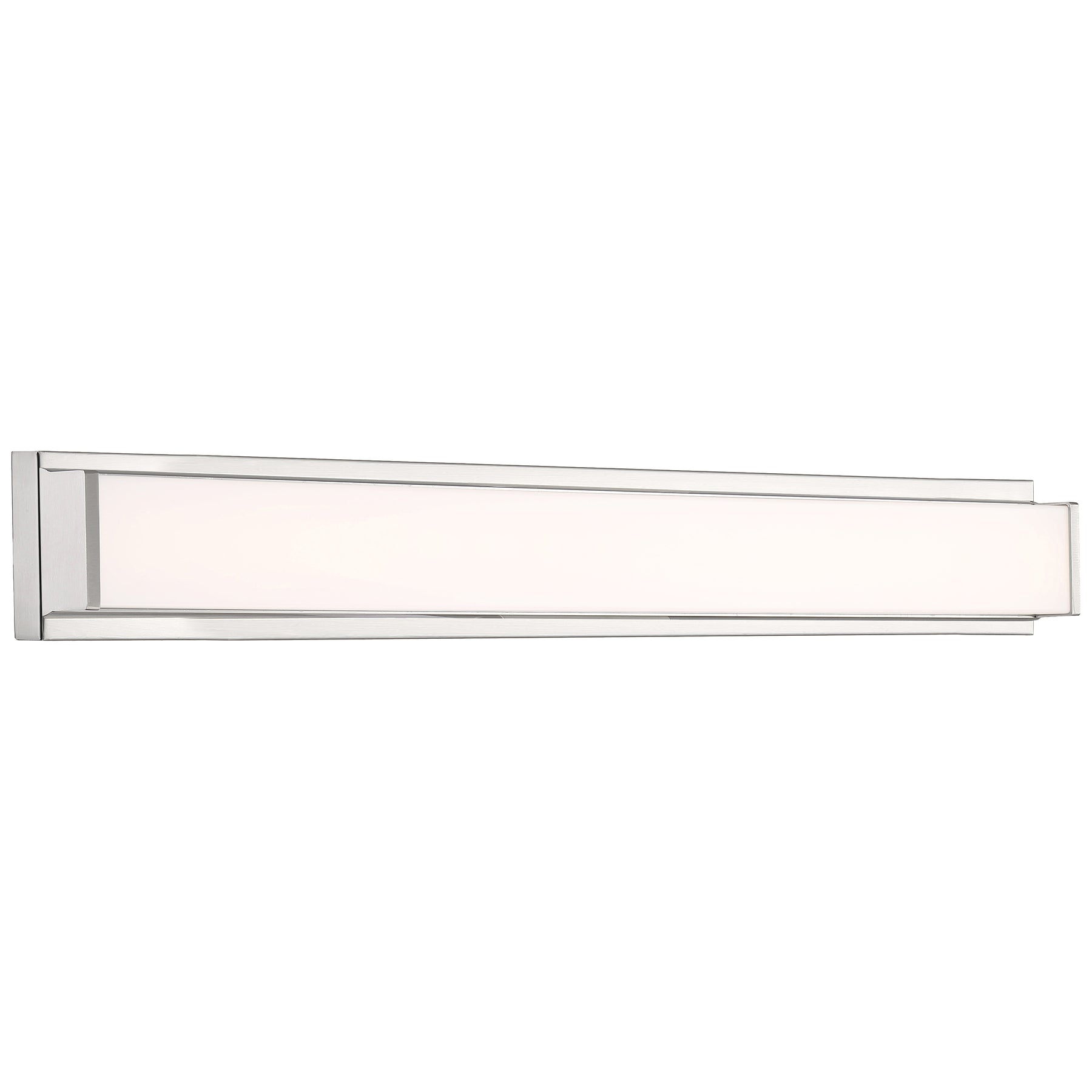 LED Vanity Light, 1750 Lumens, 25W, 3000K, 120V, Brushed Steel, Citi II Collection