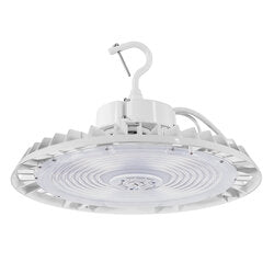 LED UFO High Bay, 36,000 Lumen Max, Wattage and CCT Selectable, 120-277V, White Finish