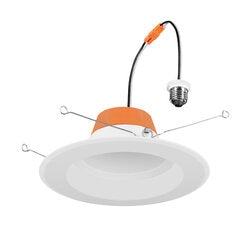 Performance Class 5/6" LED Downlight, 725 Lumen, CCT Selectable, 8W, Baffle or Smooth Reflector, 120V