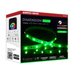 Dimension Plus, Tape Light Strip Light, 16 ft, RGB plus Tunable White, J-Box connection, Starfish IOT Capable, IR Remote Included