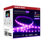 Dimension Pro, Tape Light Strip; 64 ft, Hi-Output, RGB plus Tunable White, Plug connection, Starfish IOT Capable, IR Remote Included