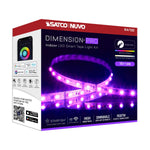 Dimension Pro, Tape Light Strip, 16 ft, Hi-Output, RGB plus Tunable White, J-Box connection, Starfish IOT Capable, IR Remote Included