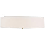 LED Flush Mount Ceiling Light, 34W, 120V, Antique Brushed Brass Finish, Mid Town Collection