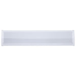 LED 2 Foot Ceiling Wrap; 20 Watts; 27K/30K/35K/40K/50K CCT Selectable; White Finish; 120-277 Volt