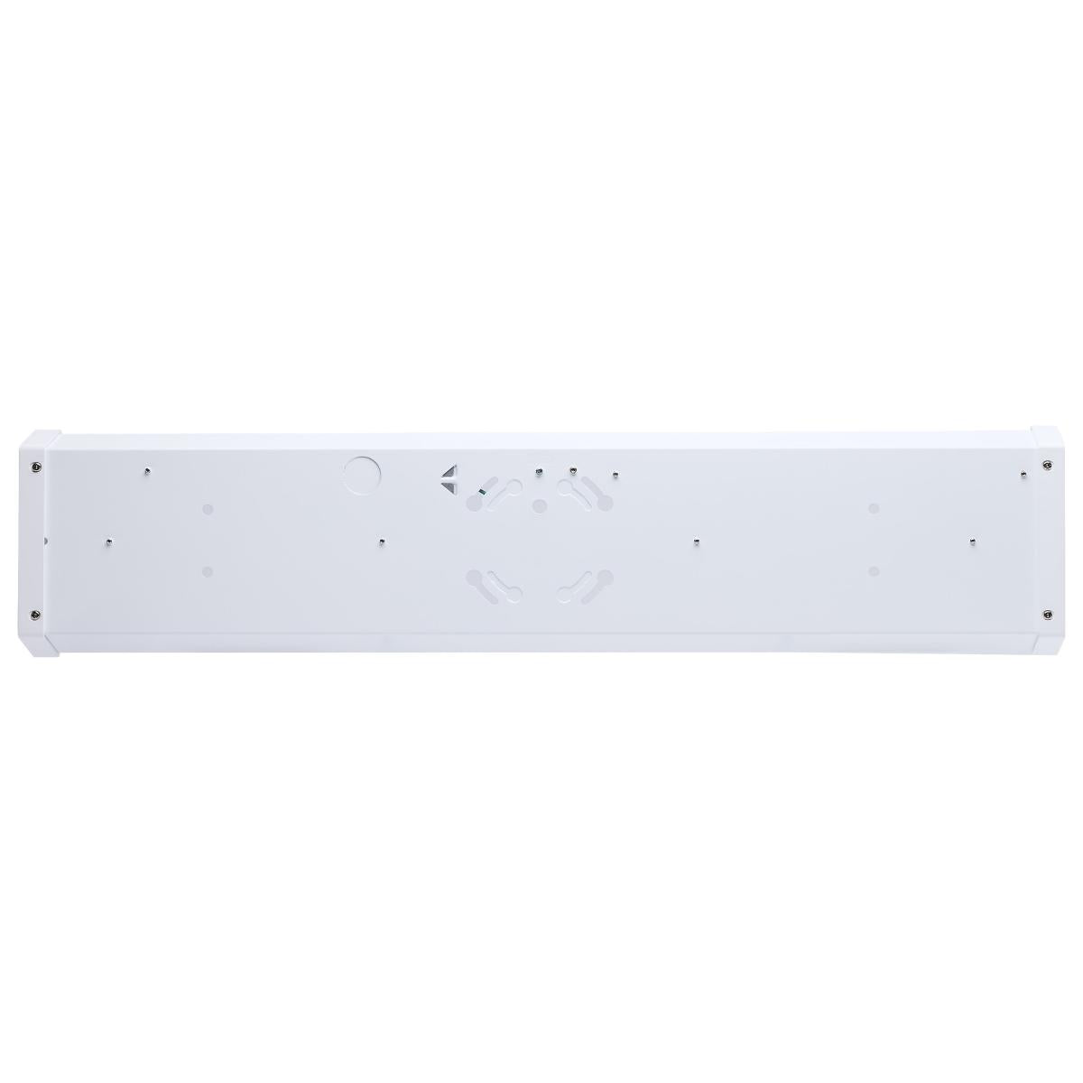 LED 2 Foot Ceiling Wrap with Pull Chain; 20 Watts; 27K/30K/35K/40K/50K CCT Selectable; White Finish; 120 Volt