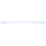 LED 4 Foot Ceiling Wrap with Pull Chain; 39 Watts; 27K/30K/35K/40K/50K CCT Selectable; White Finish; 120 Volt