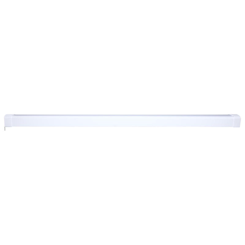 LED 4 Foot Ceiling Wrap with Pull Chain; 39 Watts; 27K/30K/35K/40K/50K CCT Selectable; White Finish; 120 Volt