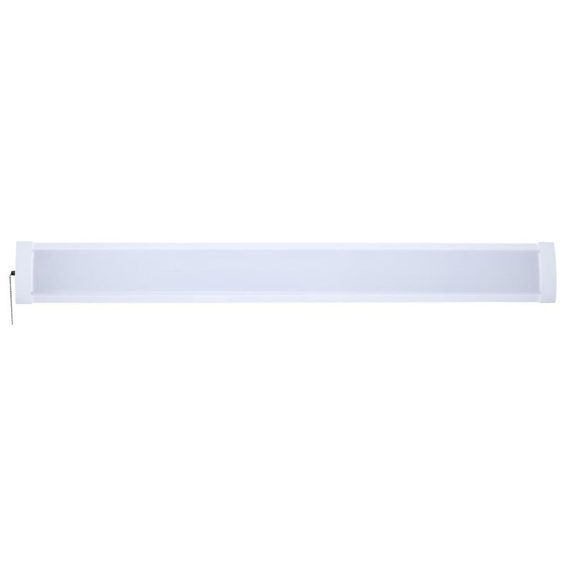 LED 4 Foot Ceiling Wrap with Pull Chain; 39 Watts; 27K/30K/35K/40K/50K CCT Selectable; White Finish; 120 Volt