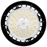 150 Watt UFO LED High Bay, 5000K, 21600 Lumens, 120-277V, Black Finish