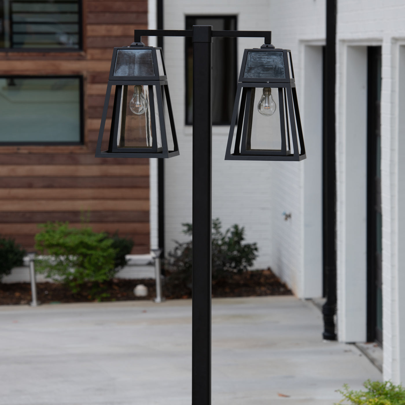 Aria Solar Post Light - Double