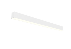 6 FT LED Linear Fixture G2, 6600 Lumens, 60W, CCT Selectable, 120-277V, White Finish