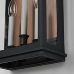 Savannah VX 3-Light Outdoor Sconce, Antique Copper / Black Oxide or Black Oxide