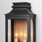 Savannah VX 2-Light Outdoor Sconce, Antique Copper / Black Oxide or Black Oxide