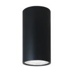 6" LED Architectural Cylinder Light Fixture, 2200 Lumens, 25W, CCT Selectable, 120-277V, Black Finish