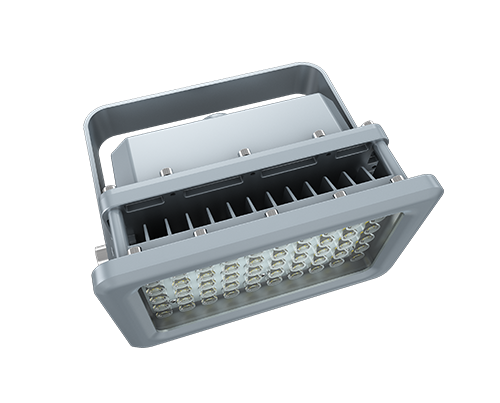 LED Explosion Proof Hazardous Location Light, Class 1 Division 2, 14000 Lumens, 100W, 5000K, 100-277V, A Series