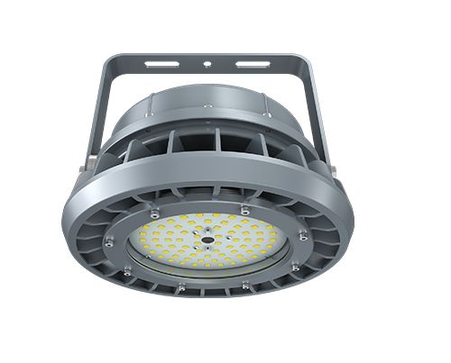 LED Explosion Proof Hazardous Location Light, Class 1 Division 2, 14000 Lumens, 100W, 5000K, 100-277V, B Series