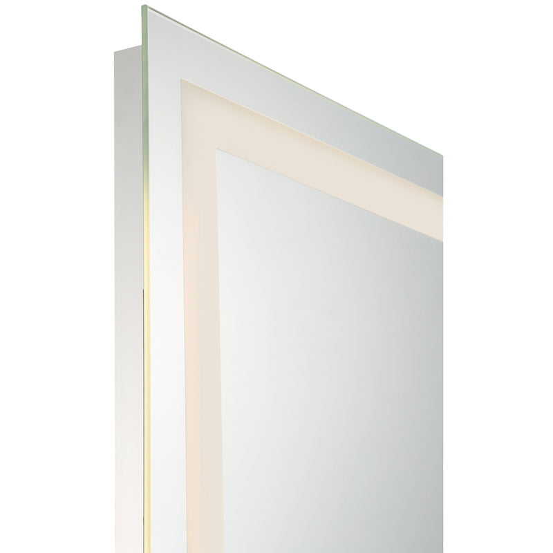 LED Mirror, 24x32 , 1750 Lumens, 25W, 3000K, 120V, Peninsula Collection