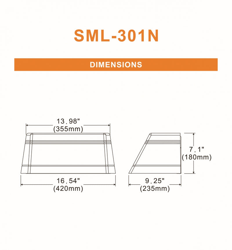 LED Architectural Full Cutoff Wall Pack, 8407 Lumen Max, Wattage 72/50/30/15W and CCT Selectable 3000K/4000K/5000K, 120-277V