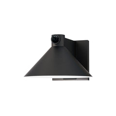 Conoid Medium LED Outdoor Wall Sconce W/ Dusk-Dawn