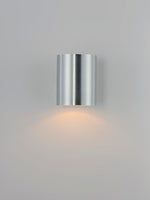 5" Cylinder Up/Down Light, 360 Lumens, 8 Watt, 120 Volts, Brushed Aluminum or Black Finish