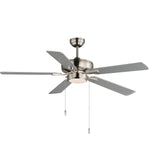 52" Super-Max Fan w/ LED Light Kit - Black, White or Nickel