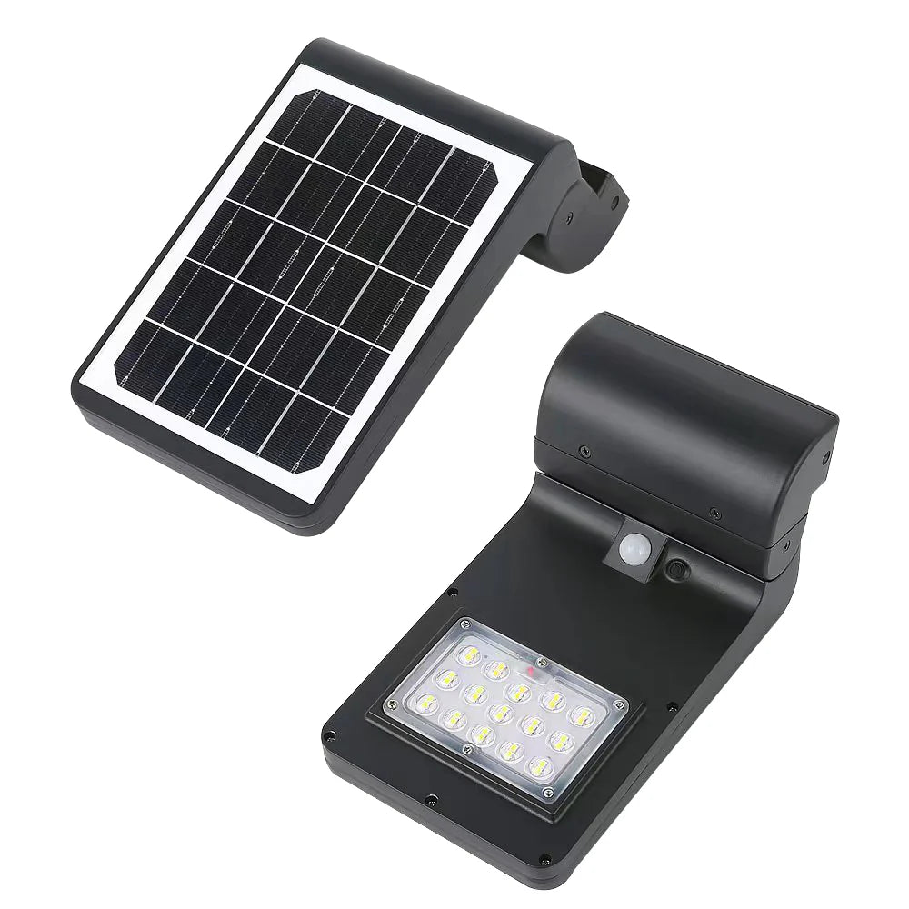 5W Solar LED Semi-Cutoff Wall Mount Light