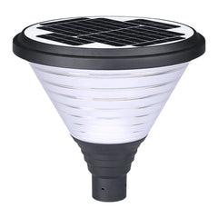 12W Solar LED Hourglass Post Top Light