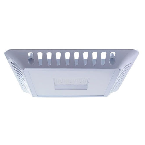 LED Gas Station Canopy Light, 95W, 12721 Lumens, 4000K or 5000K, 120-277V, White Finish