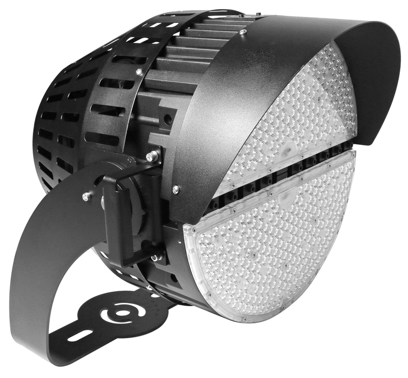 16" Sports Light, 661 Watt, 120-277V, 97,467 Lumens, 5000K CCT, Narrow Flood Beam Angle