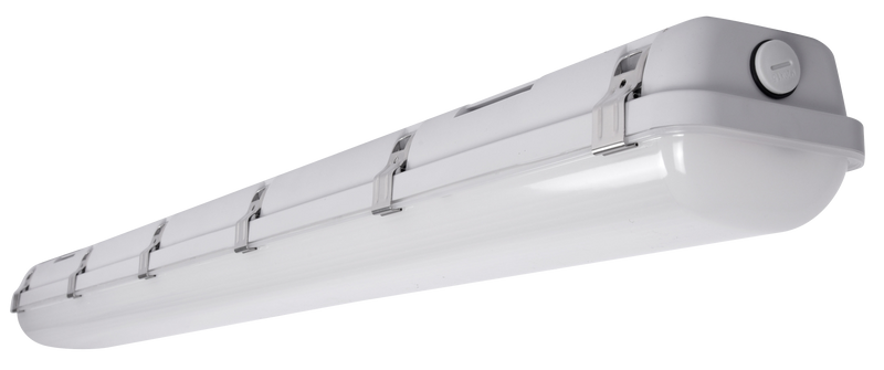 4FT LED Vapor Tight Fixture, 40W, 5397 Lumens, 4000K, 120-347V