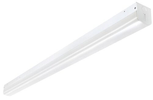 4ft Commercial Strip Light, 6204 Lumens, 22W/28W/36W/44W Selectable, CCT Selectable 3500K/4000K/5000K, 120-277V