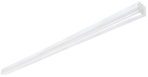 8ft Commercial Strip Light, 9398 Lumens, 44W/58W/68W Selectable, CCT Selectable 3500K/4000K/5000K, 120-277V