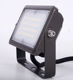 7x7 LED Flood Light With Yoke Mount and Photocell, 15W, 1950 Lumens, 120-277V, CCT Selectable:3000K/4000K/5000K