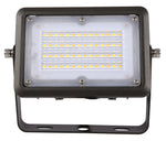 7x7 LED Flood Light With Yoke Mount and Photocell, 15W, 1950 Lumens, 120-277V, CCT Selectable:3000K/4000K/5000K