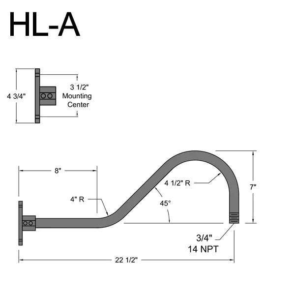 Hi-Lite 10" Angle Shade (Available in multiple color finishes)