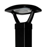 42" Round or Square Aeroform Bollard, 3,318 Lumen Max,12W, 17W, or 25W, 5000K, 120-277V, Bronze Finish