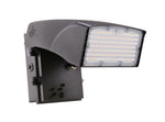 LED Adjustable Wall Pack, 7000 Lumen Max, Wattage and CCT Selectable, Integrated Photocell,120-277V