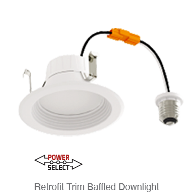 Aviva 5/6 Inch LED Down Light Retrofit, 960 Lumens, 10.5W, 120V, CCT Selectable: 2700K/3000K/3500K/4000K/5000K