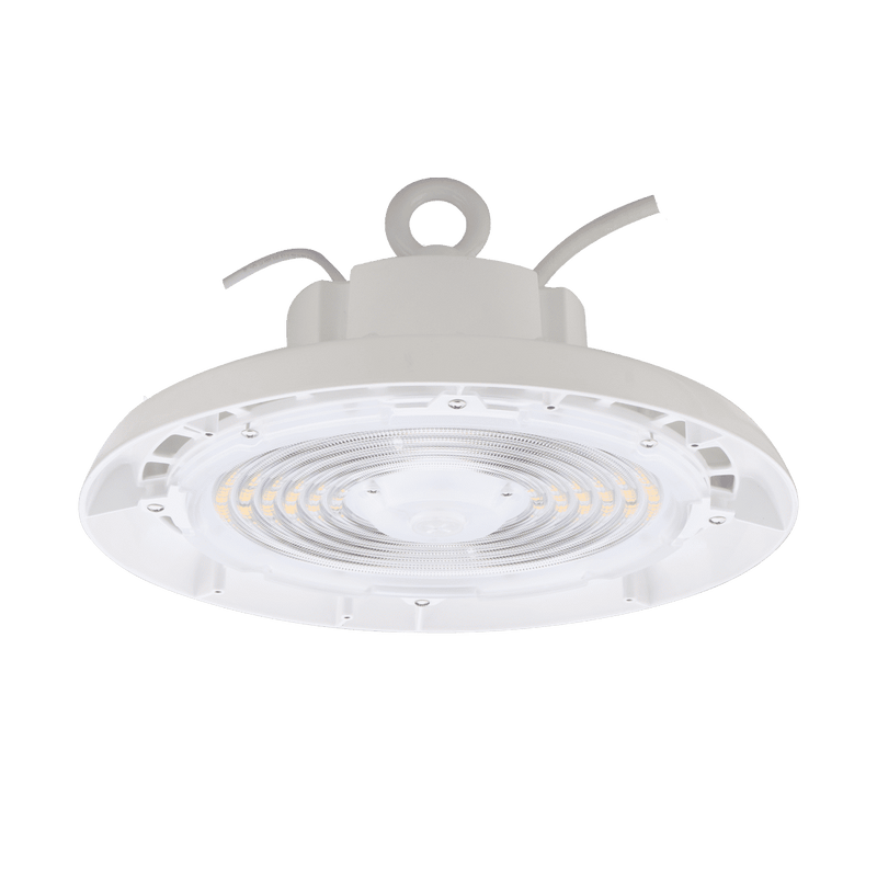 Round High Bay, 22,500 Lumen Max, Wattage and CCT Selectable, 120-277V, Black or White Finish