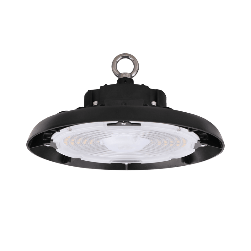 Round High Bay, 22,500 Lumen Max, Wattage and CCT Selectable, 120-277V, Black or White Finish